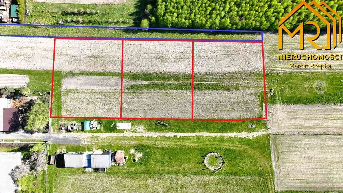 Kompleks trzech działek budowlanych w Łukowej - zdjęcie 2