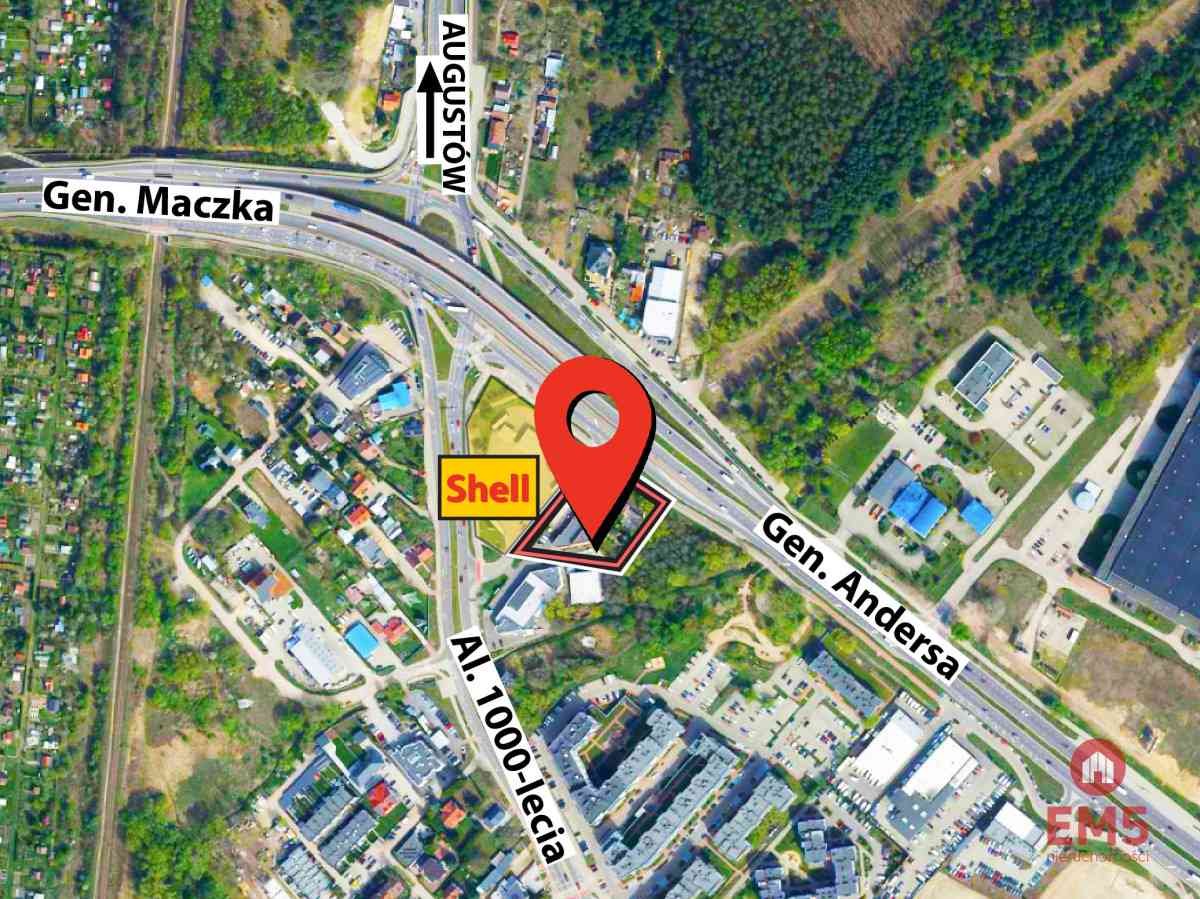 Budynek 800 m2  handel-usługi-produkcja