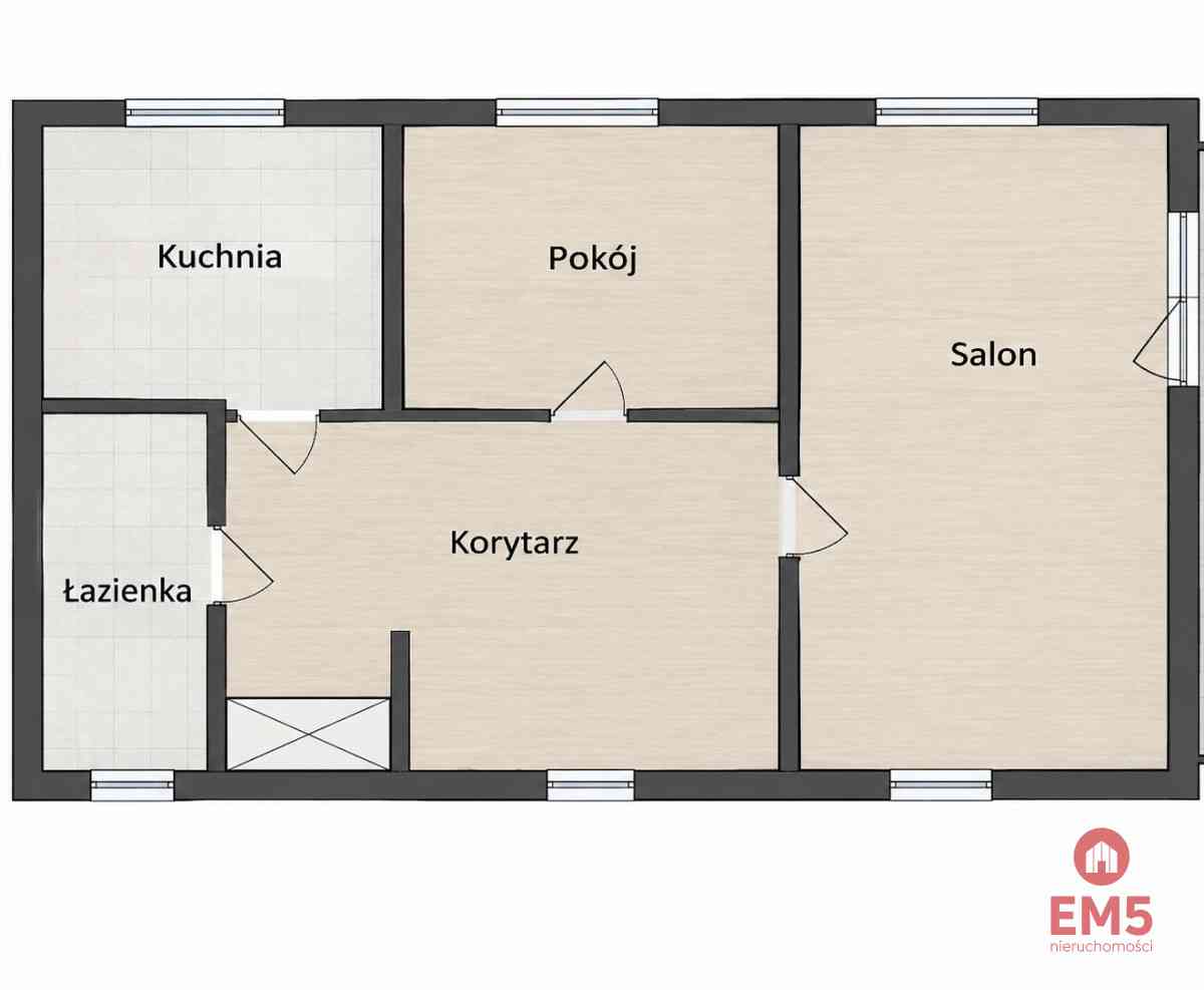 Na sprzedaż 2-pokojowe mieszkanie 36 m² Suwałki - zdjęcie 9