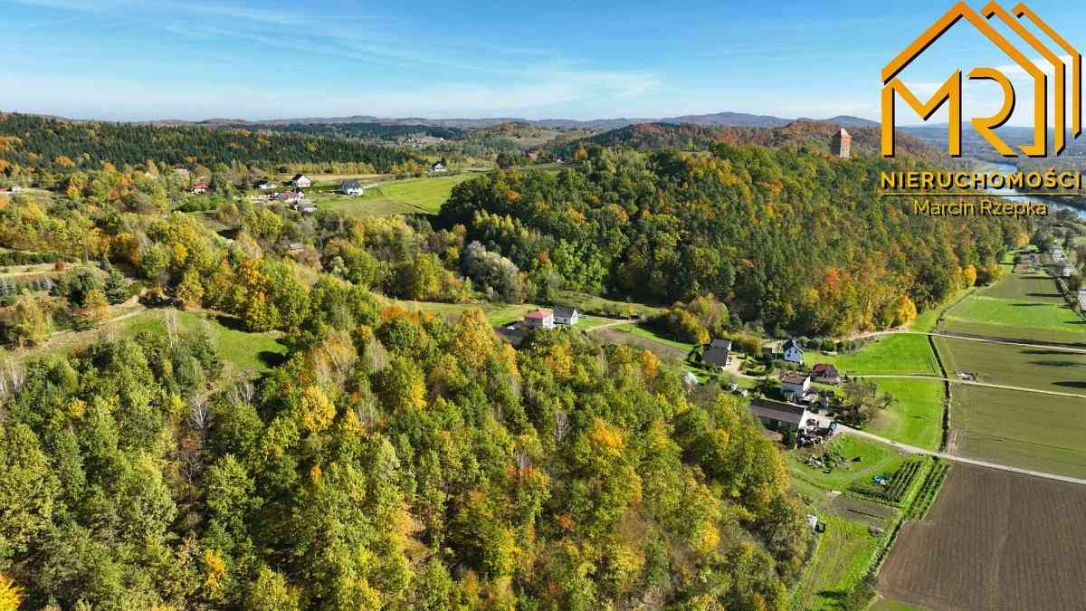 Widokowa działka rolna z panoramą na Dunajec - zdjęcie 5