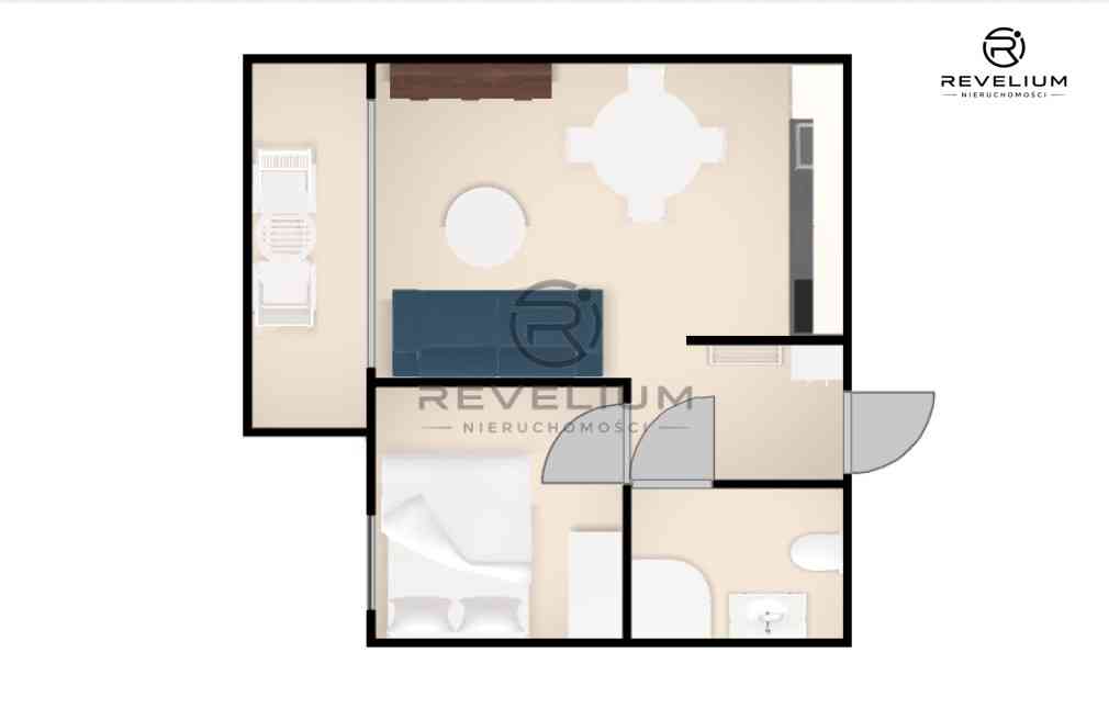 2 pokoje | 34,95 m² | II piętro |Osiedle Pastelowe - zdjęcie 2