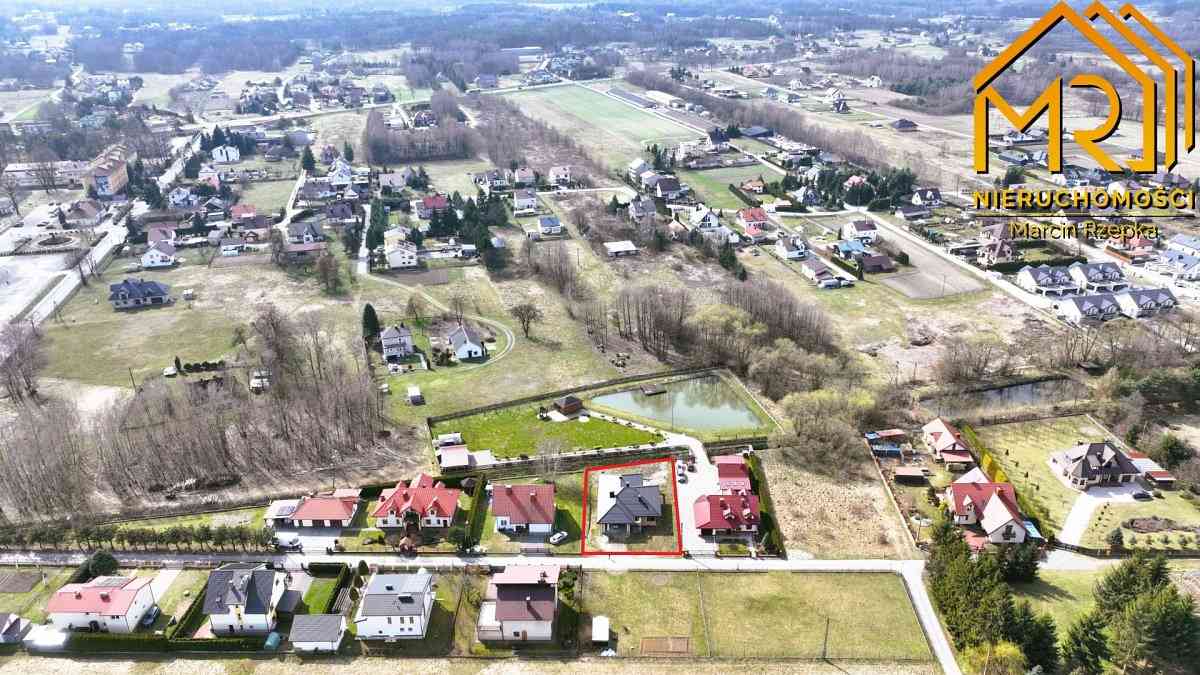 Dom w stanie surowym otwartym – Pogórska Wola - zdjęcie 3