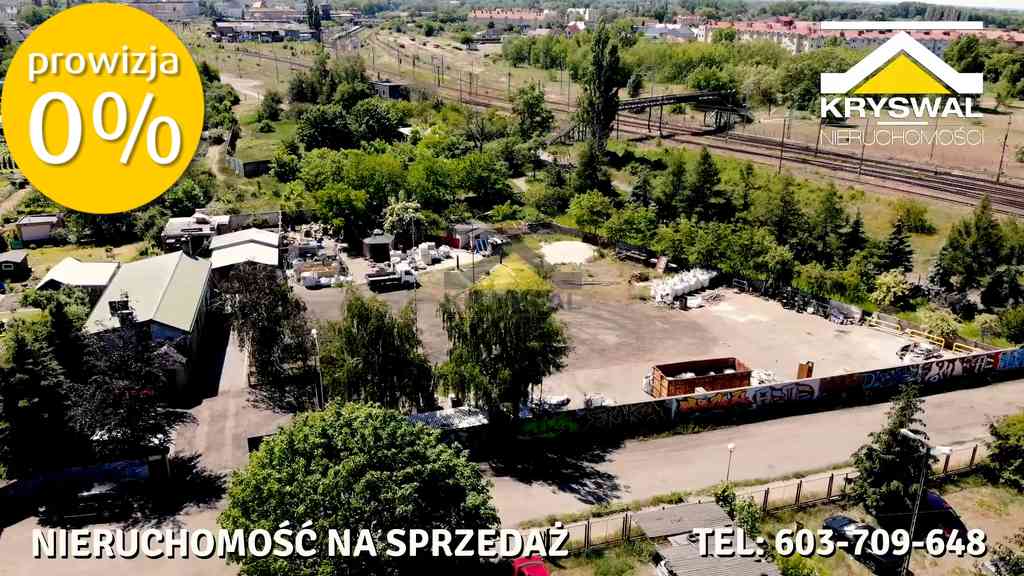 BUDYNEK - DZIAŁKA PRZEMYSŁOWA PRZY GRANICY - zdjęcie 3