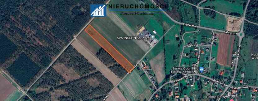 działka przemysłowa 1.79ha, Sobin/Polkowice, MPZP - zdjęcie 5