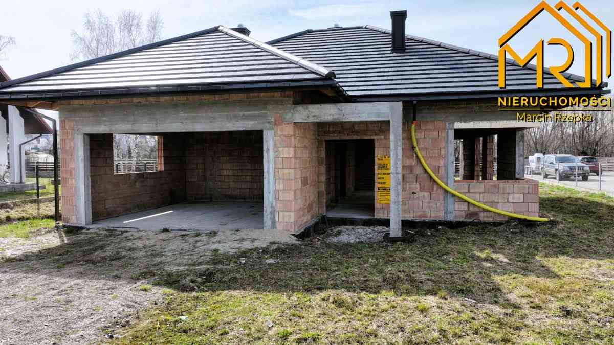 Dom w stanie surowym otwartym – Pogórska Wola - zdjęcie 23
