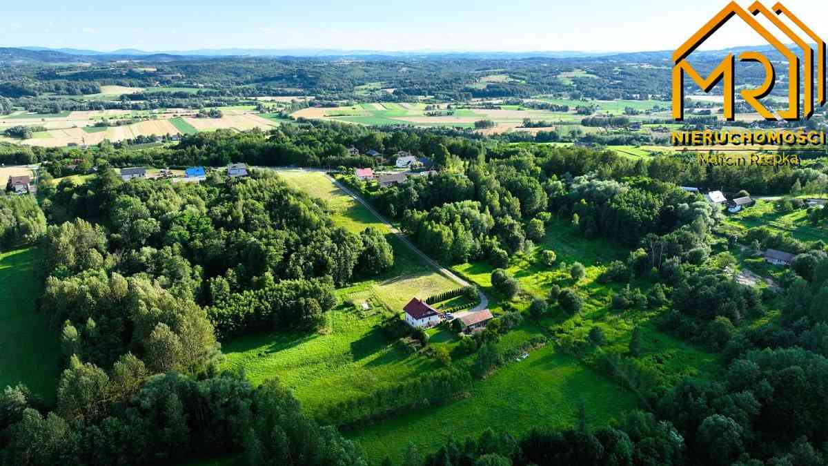Działka budowlana z pięknym widokiem – Zabłędza k. - zdjęcie 18