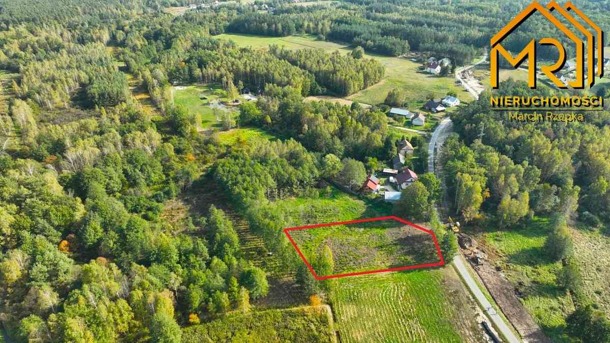 Działka budowlana 0,1376 m² – Pogórska Wola, gmina - zdjęcie 1