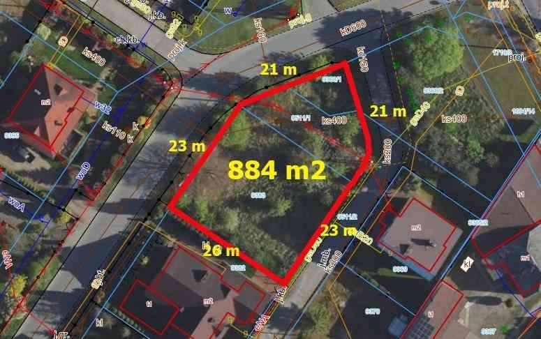 Działka budowlana 884 m2 Myszków ul. Azaliowa - zdjęcie 4