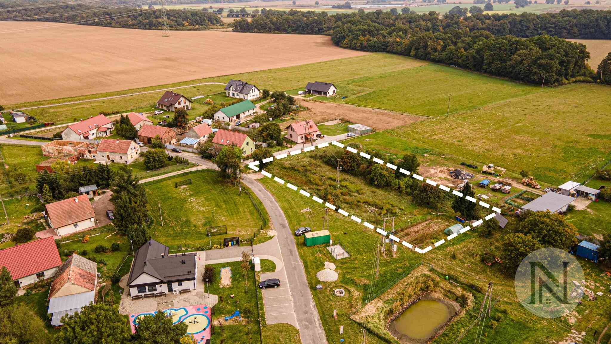 Działka budowlana w centrum Kobylnik – idealne miejsce na Twój dom!