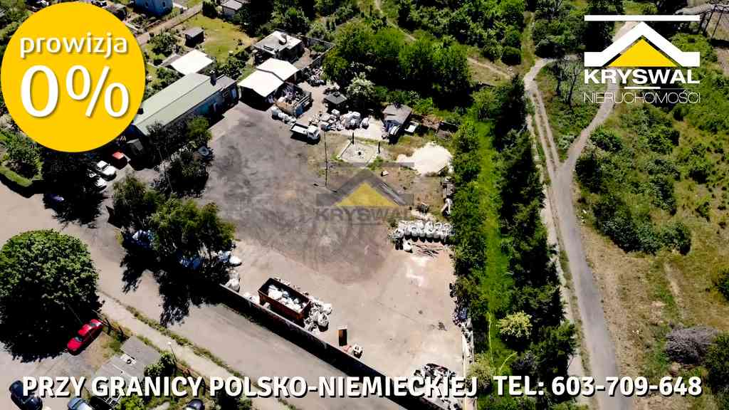 BUDYNEK - DZIAŁKA PRZEMYSŁOWA PRZY GRANICY - zdjęcie 5