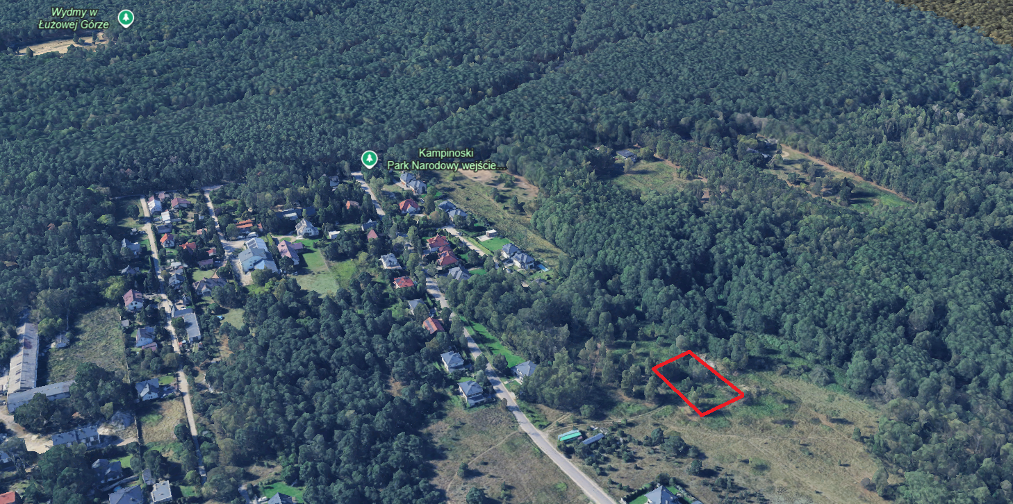 Działka budowlana 916 m² Łomianki w sąsiedztwie Puszczy Kampinoskiej - zdjęcie 5