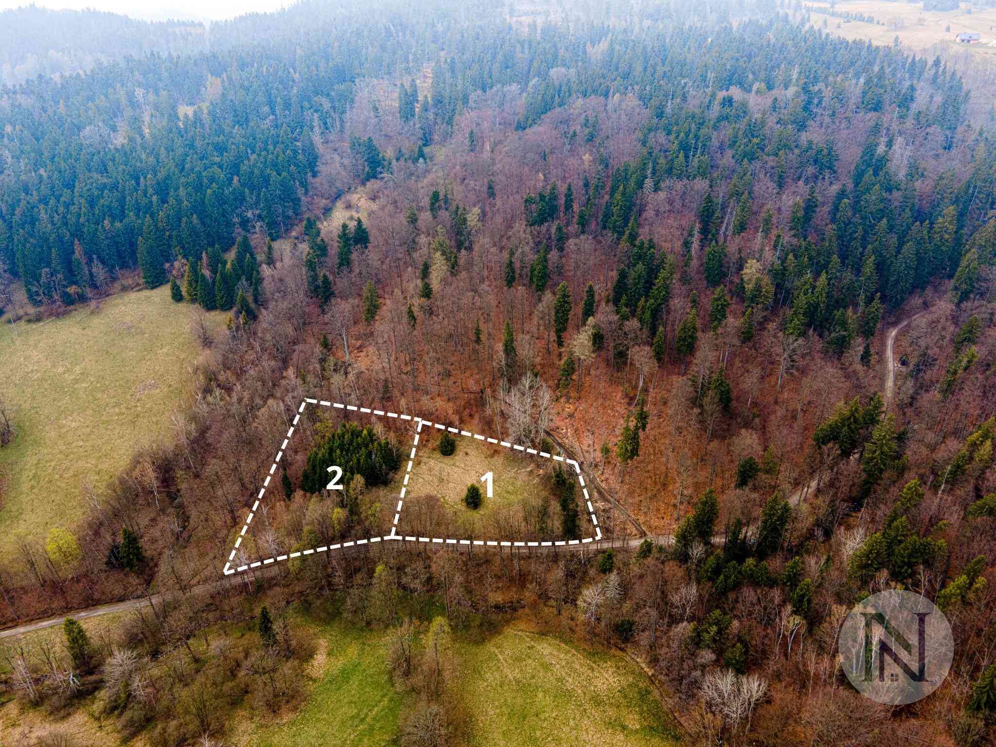 Dwie działki z potencjałem – wybierz swoją przestrzeń