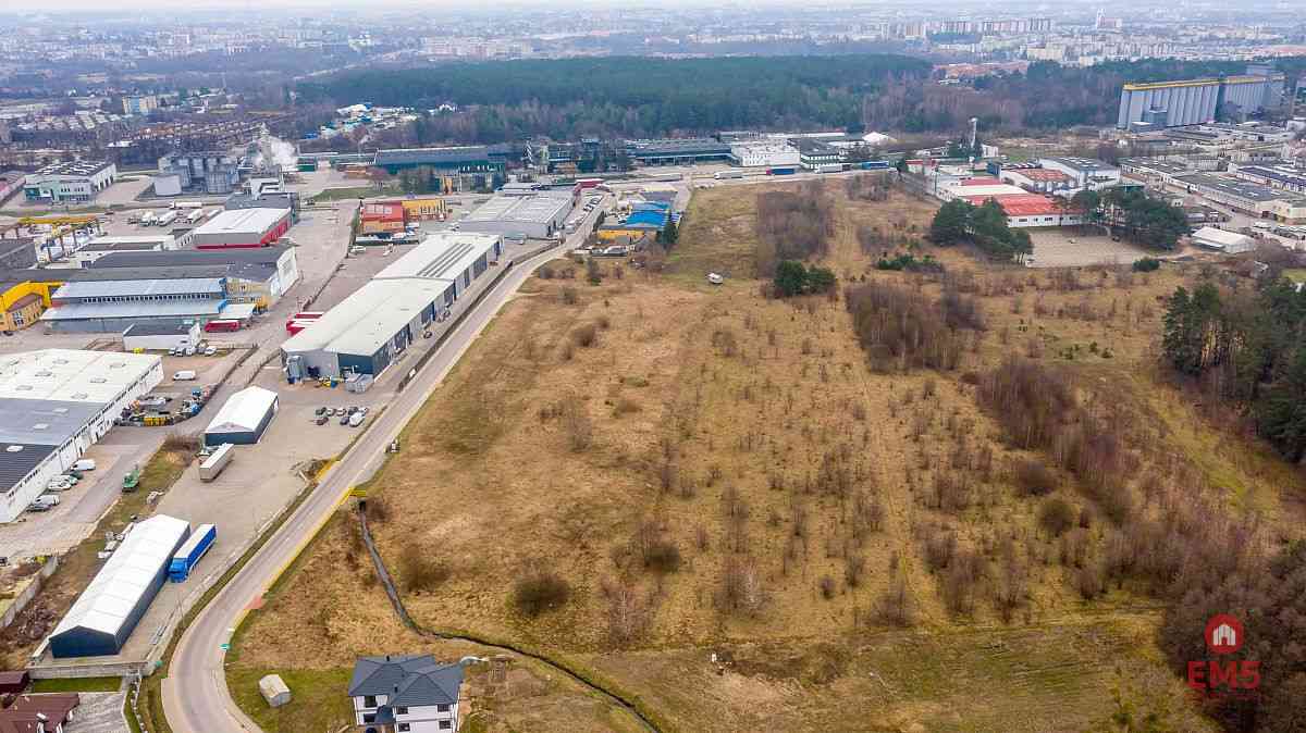 Działka inwestycyjna 0,7 ha. ul. Elewatorska - zdjęcie 4