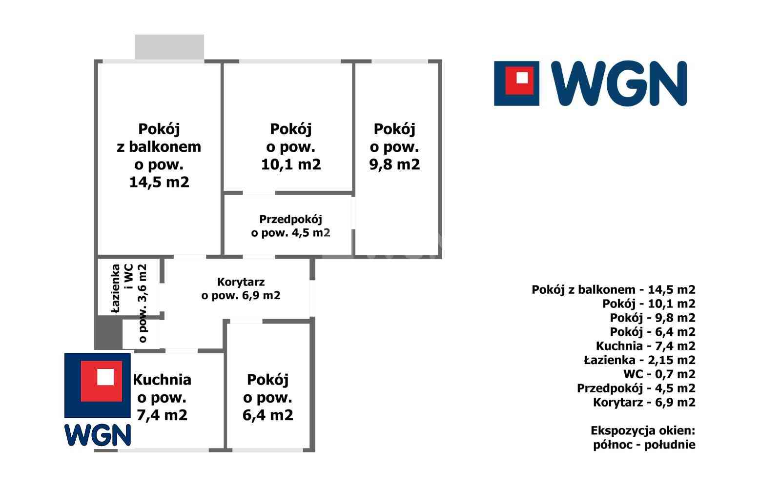 Mieszkanie na sprzedaż - Lublin, Rury, Magdaleny Brzeskiej 9 - zdjęcie 3