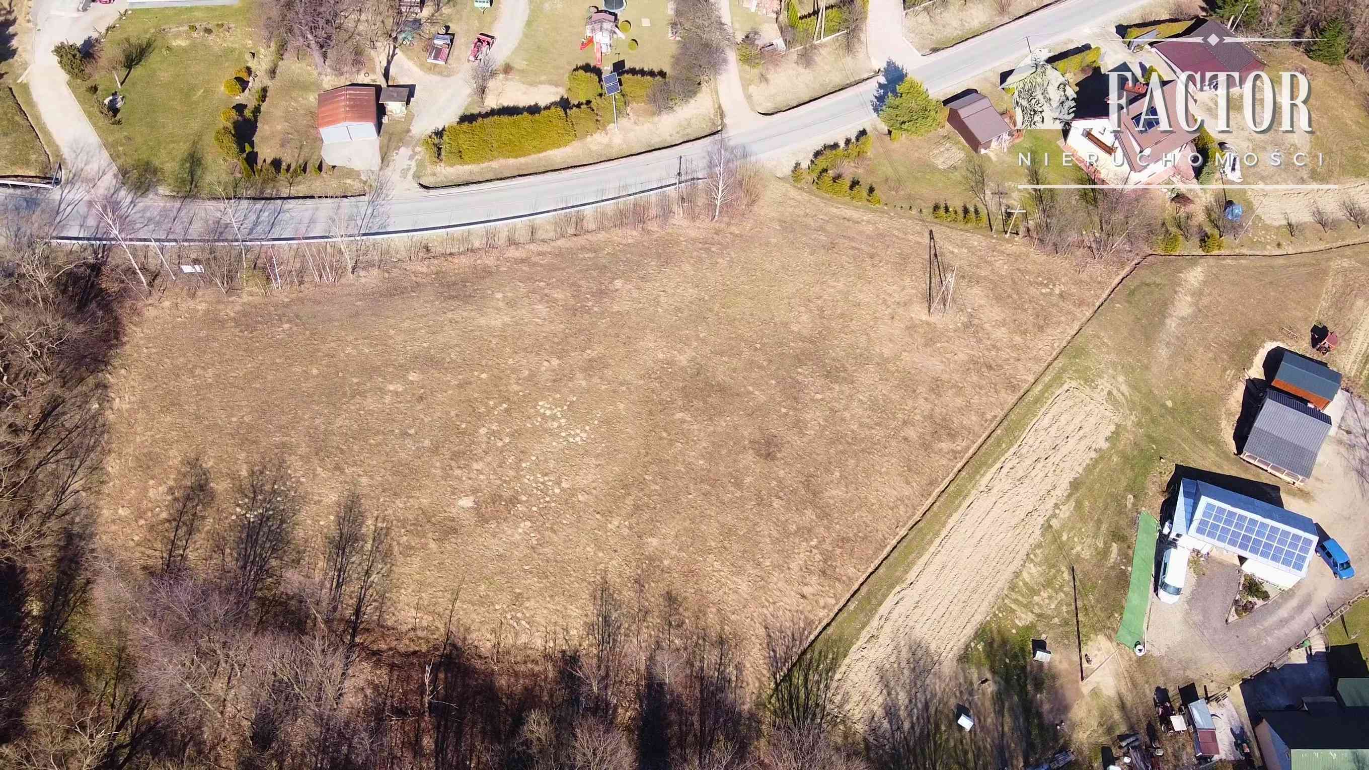 Działka budowlana 1279 m² w Bieśniku, gm. Łużna - zdjęcie 4