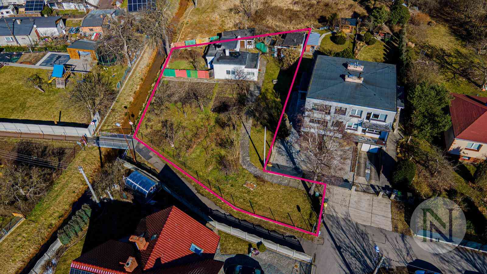 Działka budowlana 1025 m² Możliwość podziału działki - zdjęcie 2