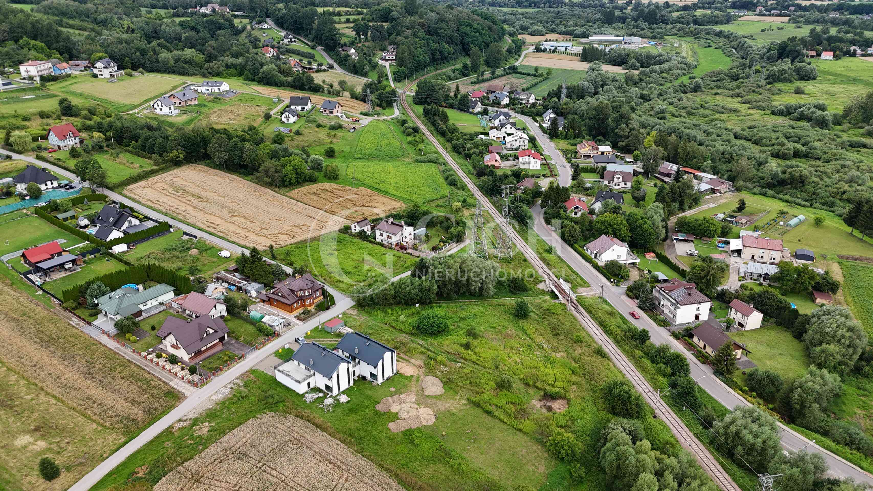 Tuchów – 2działki inwestycyjne | ok. 14,4 ar i ok. 22 ar | z projektem