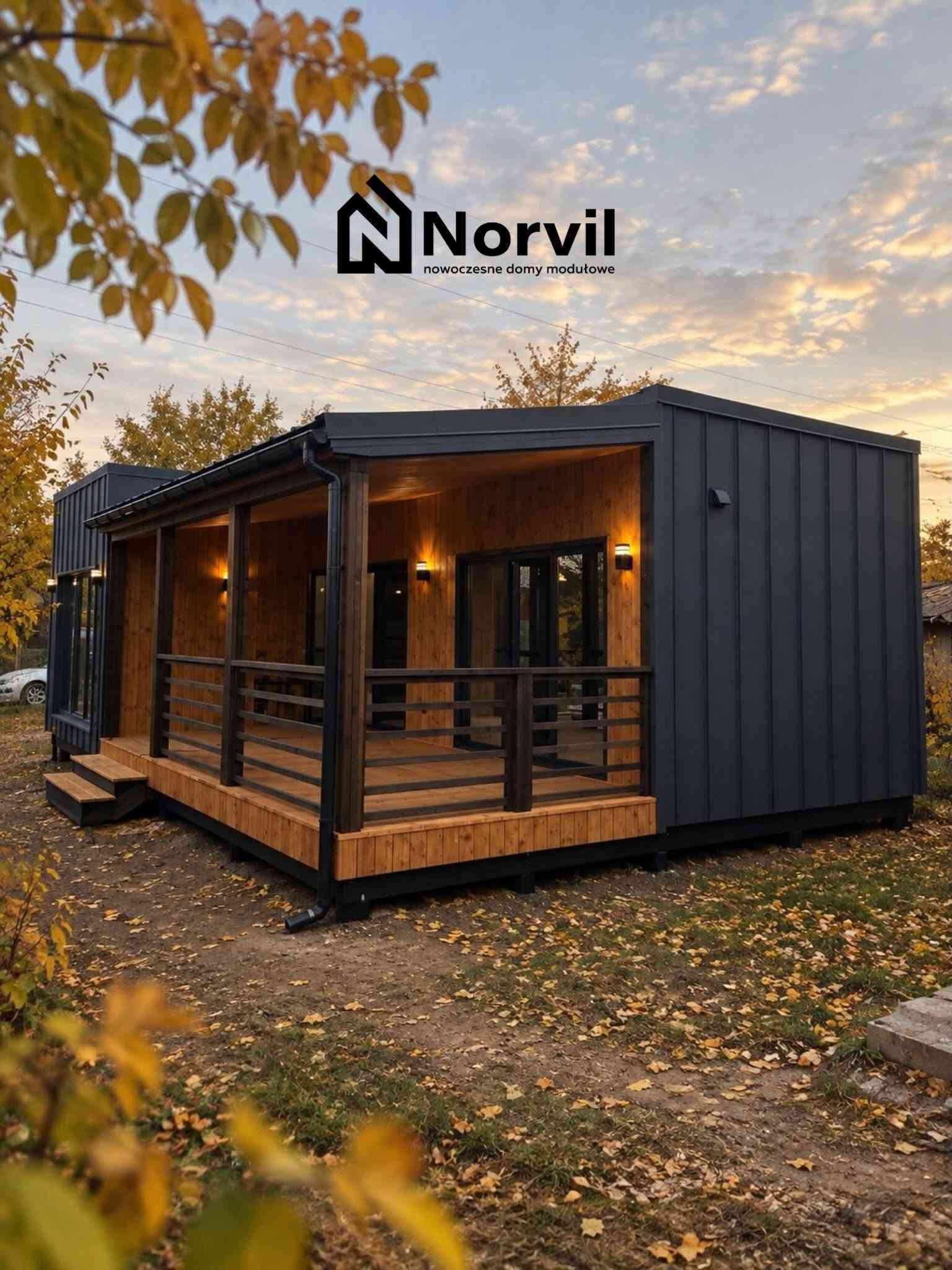 DOM MODUŁOWY  54 m² + taras zadaszony 15 m² - zdjęcie 1