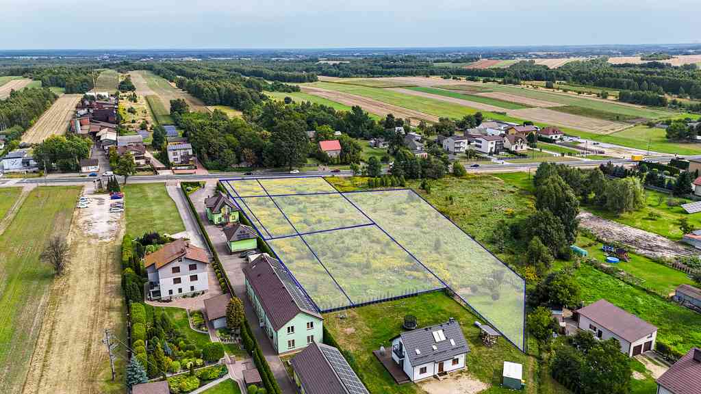 Gruszewnia, ul. Kłobucka | Działka pod inwestycję