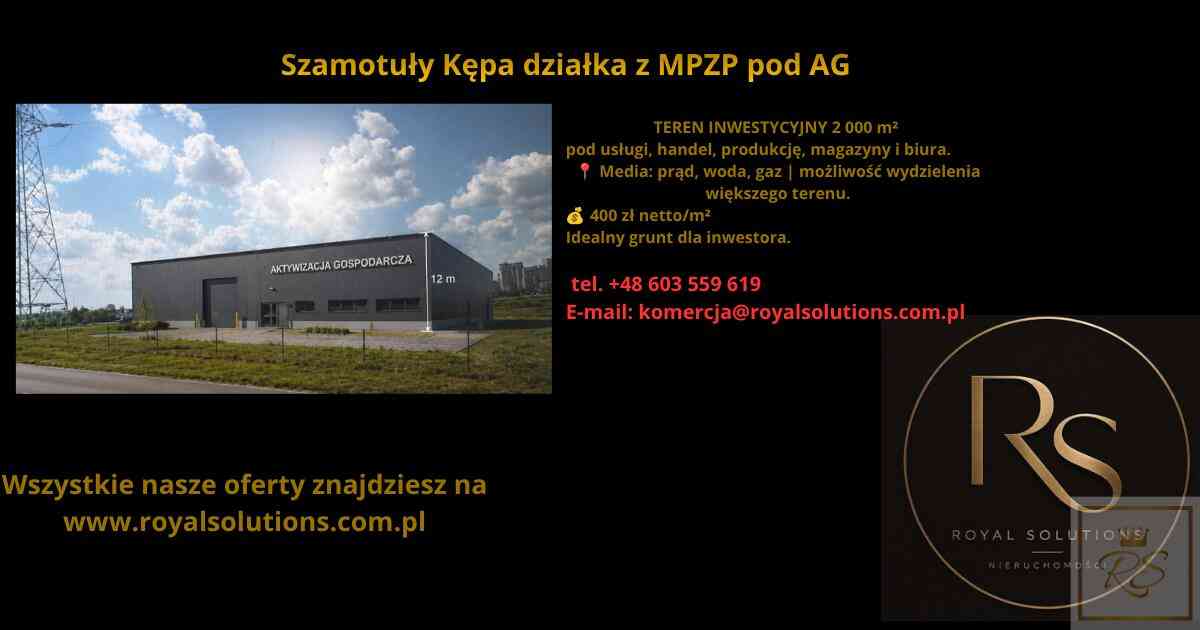 Szamotuły działka pod market - zdjęcie 3