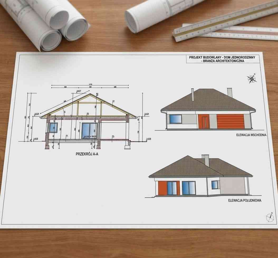 Działki budowlane 1000 m² | WZ + projekt domu - zdjęcie 4